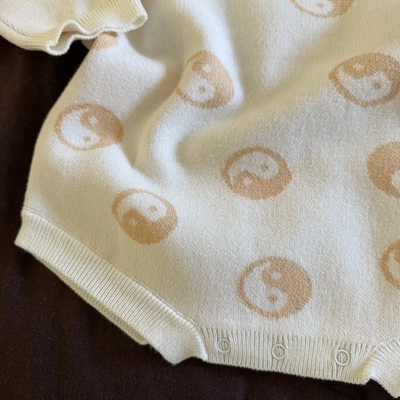 Maki the Label knit yin yang bubble romper - Australian brand - Picture 2 of 6
